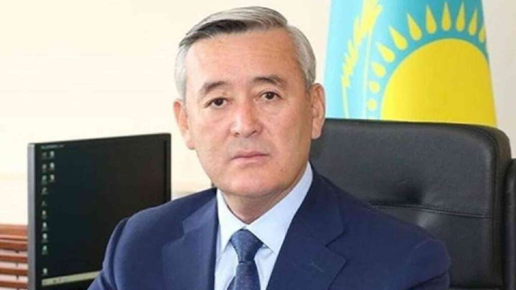 Багдат Карасаев. Фото: пресс-служба акимата Илийского района Алматинской области
