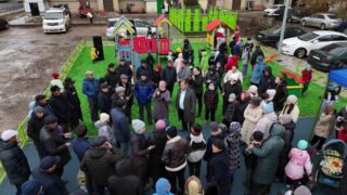 День Республики: в Астане открыли капитально отремонтированные дворы