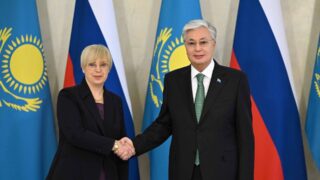 Касым-Жомарт Токаев провел переговоры с Президентом Словении Наташей Пирц-Мусар
