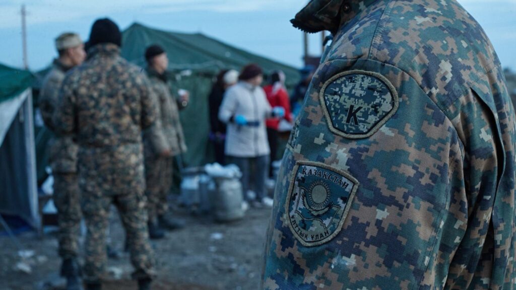 Служащий Национальной гвардии Казахстана