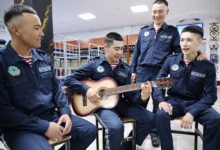 Военнослужащий Нацгвардии мечтает озвучить Парад в Астане