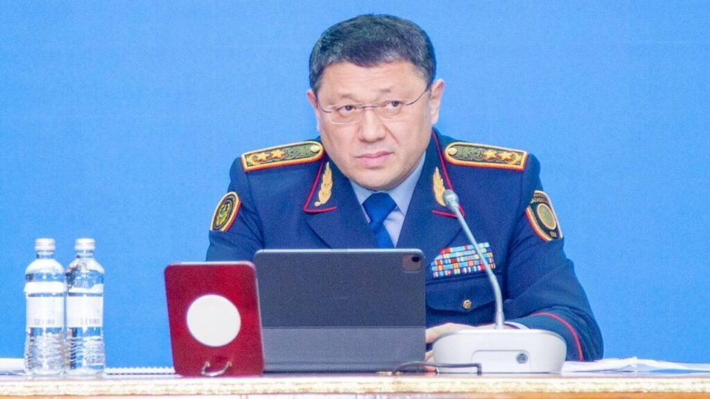 Ержан Саденов. Фото: МВД РК