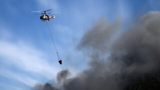 Пожар в Атырауской области тушили почти сутки