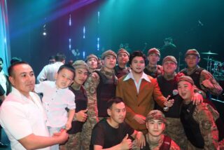 Солдаты Национальной гвардии выступили вместе с Улангасыром Ками