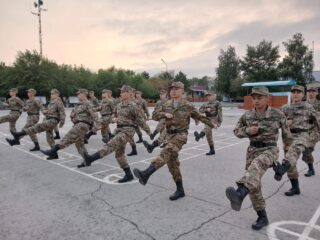 В воинскую часть 6505 прибыли молодые солдаты со всех уголков Казахстана