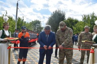 Первый модульный пункт спасателей открылся в Петропавловске