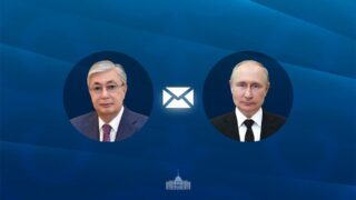 Токаев и Путин провели телефонные переговоры
