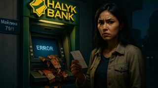 В Halyk Bank новая «услуга»? Банкоматы принимают наличные со сбоями и без возврата денег