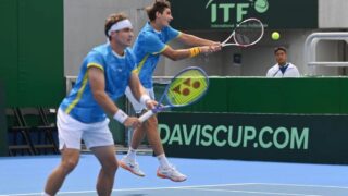 Александр Шевченко и Тимофей Скатов уступили в парной игре Кубка Дэвиса