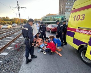 В Темиртау гвардейцы оказали первую помощь подростку, пострадавшему в ДТП