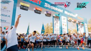 7000 сердец в ритме спорта: Bank RBK был вместе с участниками Shymkent Marathon