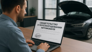 Свидетельство о переоборудовании авто: новые правила