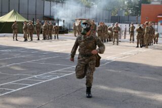 Спортивное соревнование «Астана – есірткісіз қала!» прошло Национальной гвардии МВД РК