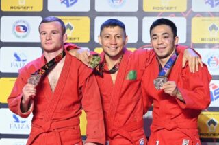 Гвардеец завоевал «бронзу» на Кубке мира по боевому самбо