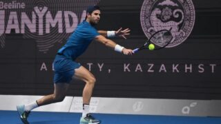 Карен Хачанов не защитил титул в Алматы