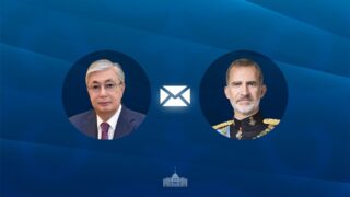 Токаев поздравил короля Испании с Днем нации
