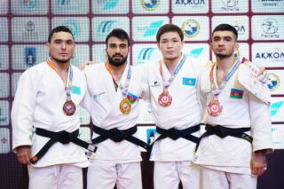 Гвардейцы — призёры Открытого Кубка Азии по дзюдо в Актау
