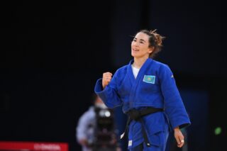 Военнослужащая Национальной гвардии Абиба Абужакынова завоевала бронзу на турнире Grand Slam