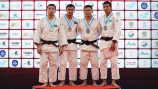 Гвардейцы стали призёрами Чемпионата Казахстана по дзюдо