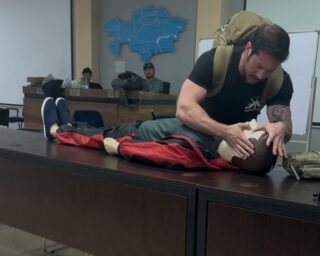 Военнослужащие Нацгвардии прошли тренинг по тактической медицине совместно с инструкторами ВС США