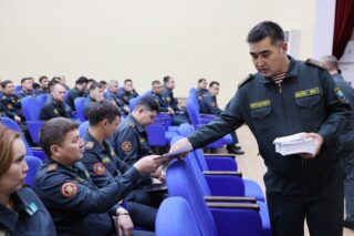 В Главном командовании Национальной гвардии прошло диагностическое тестирование по системе Qaztest