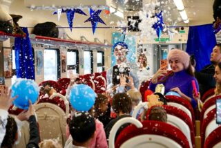 Новогоднее волшебство на рельсах: из Астаны вышел «Полярный экспресс»