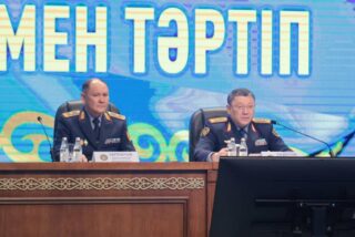 Глава МВД подвёл итоги года в Алматы и обозначил задачи на будущее