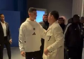 Головкин встретился с Роналду в Саудовской Аравии