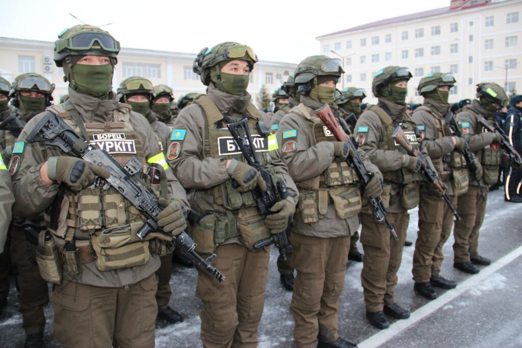 Фото: пресс-служба Национальной гвардии МВД РK