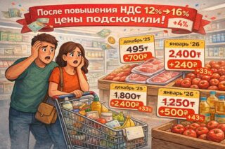 Казахстанцы обсуждают резкий рост цен на продукты после повышения НДС