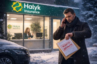 Halyk Insurance задерживает выплаты после ДТП: клиенту пришлось идти к омбудсмену, но это не помогло