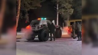 Скорая помощь застряла в снегу в области Абай: пациента доставили в больницу