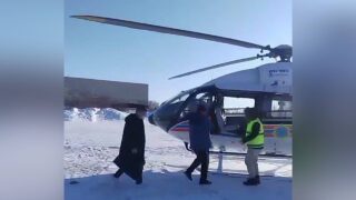 Младенца экстренно эвакуировали вертолетом санавиации в Казахстане