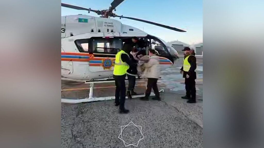 Фото: Скриншот из видео МЧС РК