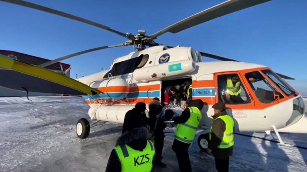 Фото: Скриншот из видео МЧС РК