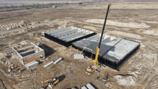 Строительство Шардаринского водопровода в Туркестанской области выполнено почти на 70%