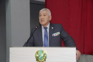 Ветеран Национальной гвардии провел урок мужества в школе Усть-Каменогорска