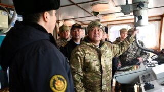 В Актау проверили готовность Военно-морских сил Казахстана