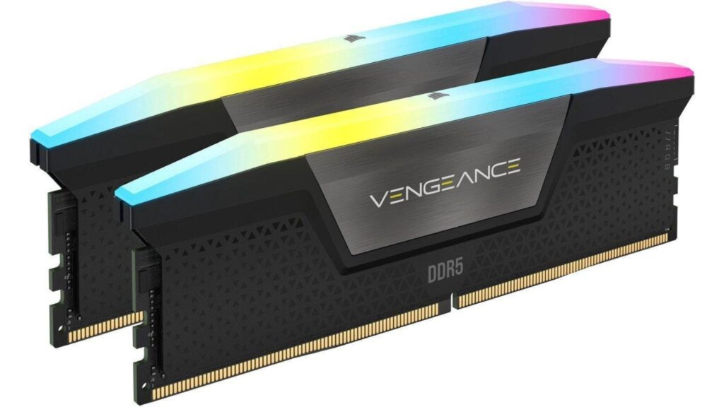 Платы оперативной памяти Corsair Vengeance RGB 64GB DDR5-6400 CL32. Фото из открытых источников