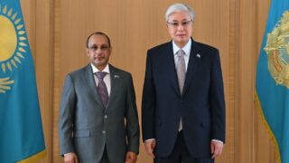 Касым-Жомарт Токаев встретился с послом ОАЭ