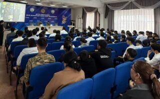 Победа на мировой арене: военнослужащие Национальной гвардии встретились со школьниками