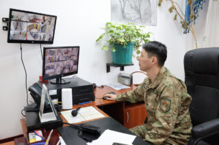 В воинских частях Нацгвардии МВД РК началось внедрение камер с системой искусственного интеллекта