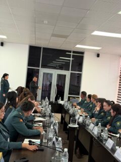 В Кызылорде прошли практические занятия для психологов Национальной гвардии