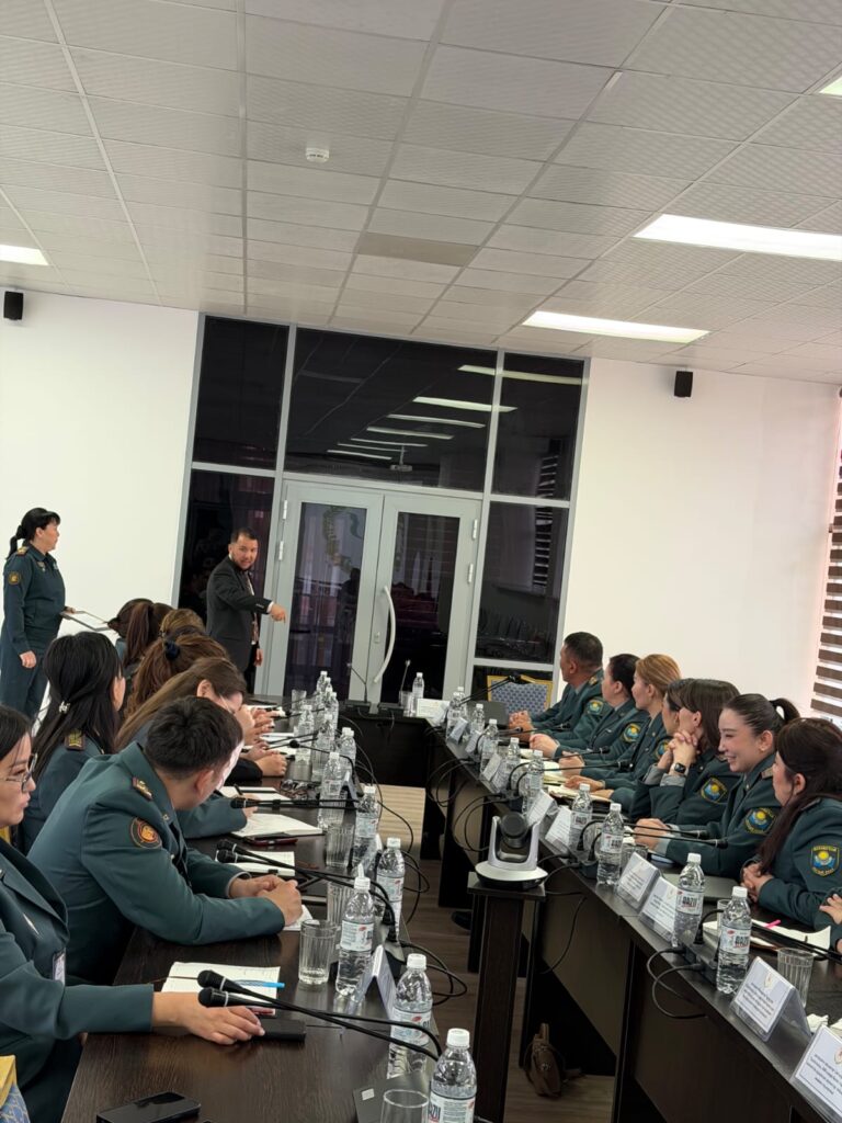 Иллюстрация — В Кызылорде прошли практические занятия для психологов Национальной гвардии