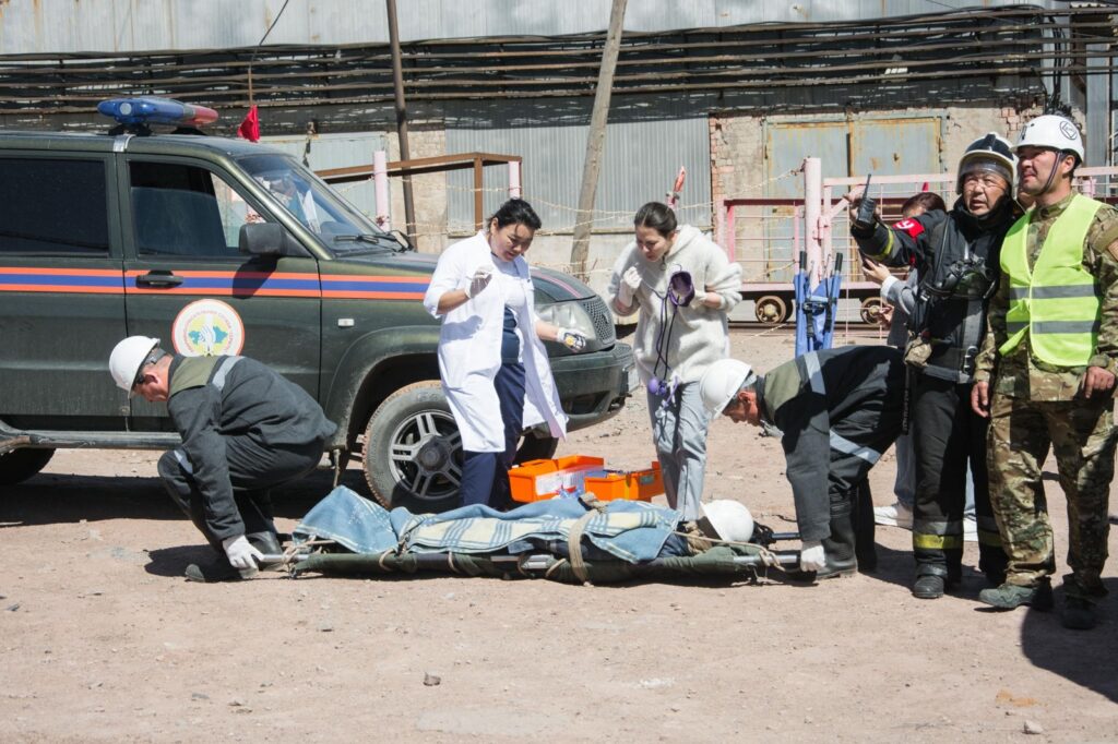 Иллюстрация — Казахмыс провёл учения по ликвидации возгорания на руднике