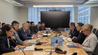 Жумангарин встретился с представителями международных рейтинговых агентств