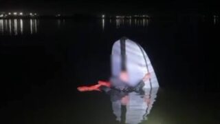 На Самаркандском водохранилище МЧС спасли мужчину после переворота лодки