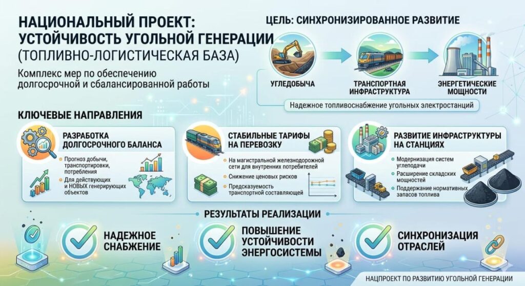 Иллюстрация — В Казахстане начали укреплять угольную генерацию