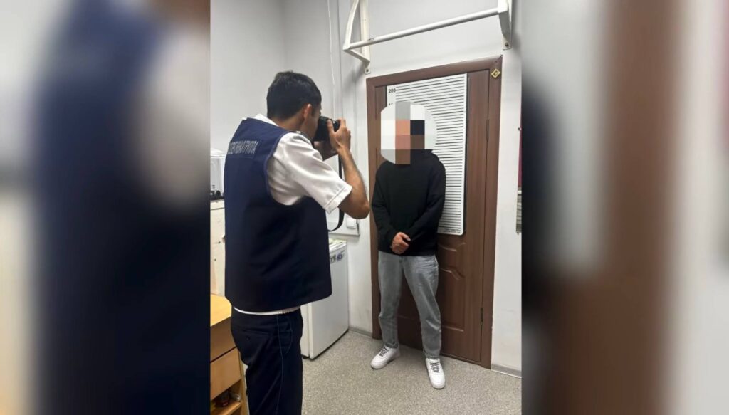 Скриншот из видео МВД Казахстана