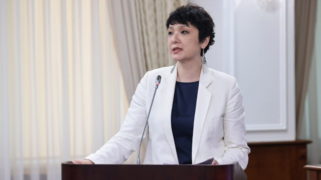 Анар Макашева. Фото: primeminister.kz